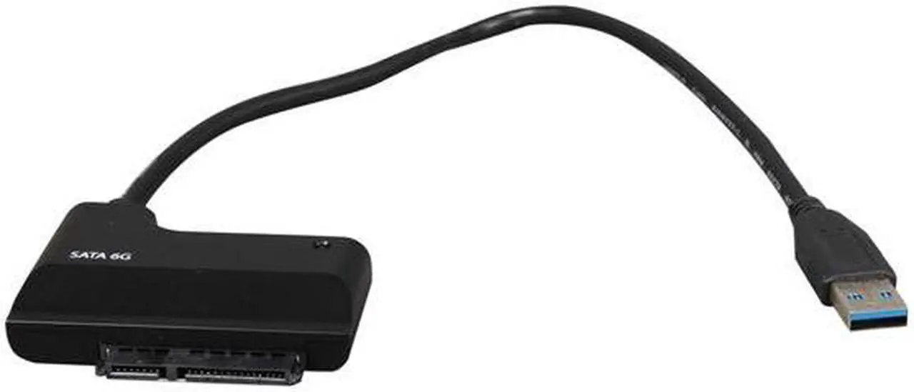 Alt view image 2 of 3 - SYBA SY-ADA20079 InfoZone SuperSpeed USB 3.0 to SATA III Device Adapter Cable with AC Adapter