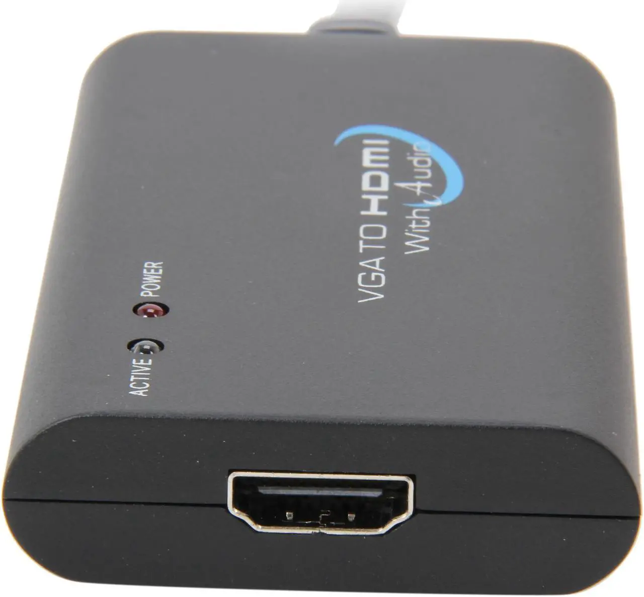 Alt view image 3 of 5 - SYBA SY-ADA31025 VGA to HDMI Converter with Audio Support, up to 1920 x 1080 Output Resolution