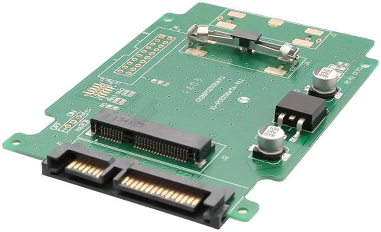 Alt view image 3 of 6 - SYBA SY-ADA40050 Mini-SATA to 2.5" SATA Adapter