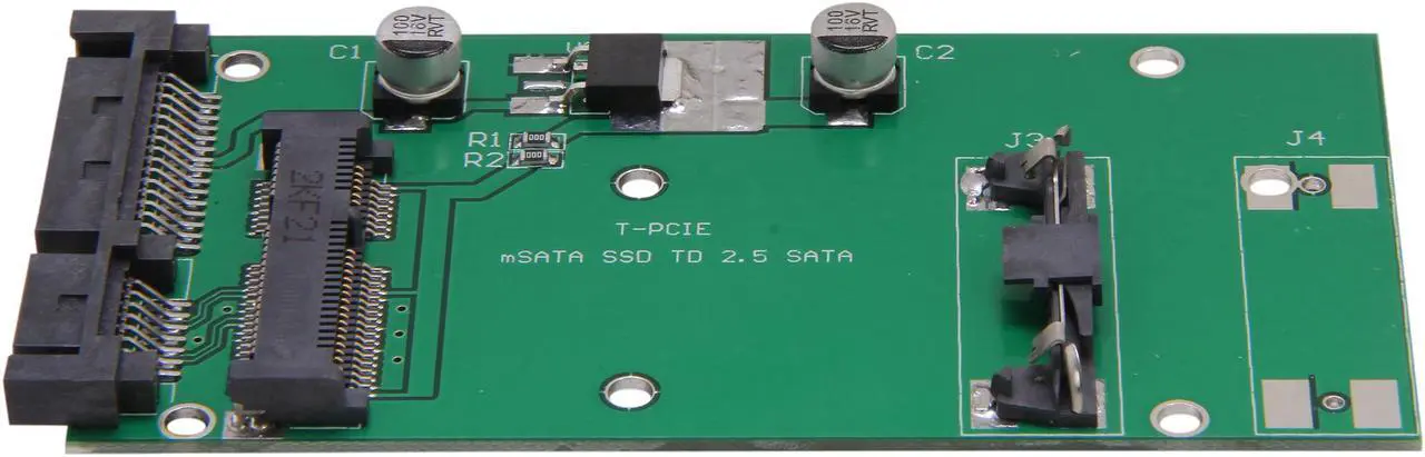 Alt view image 2 of 4 - SYBA SI-ADA40066 50mm (1.8") mSATA SSD to 2.5" SATA Converter Adapter