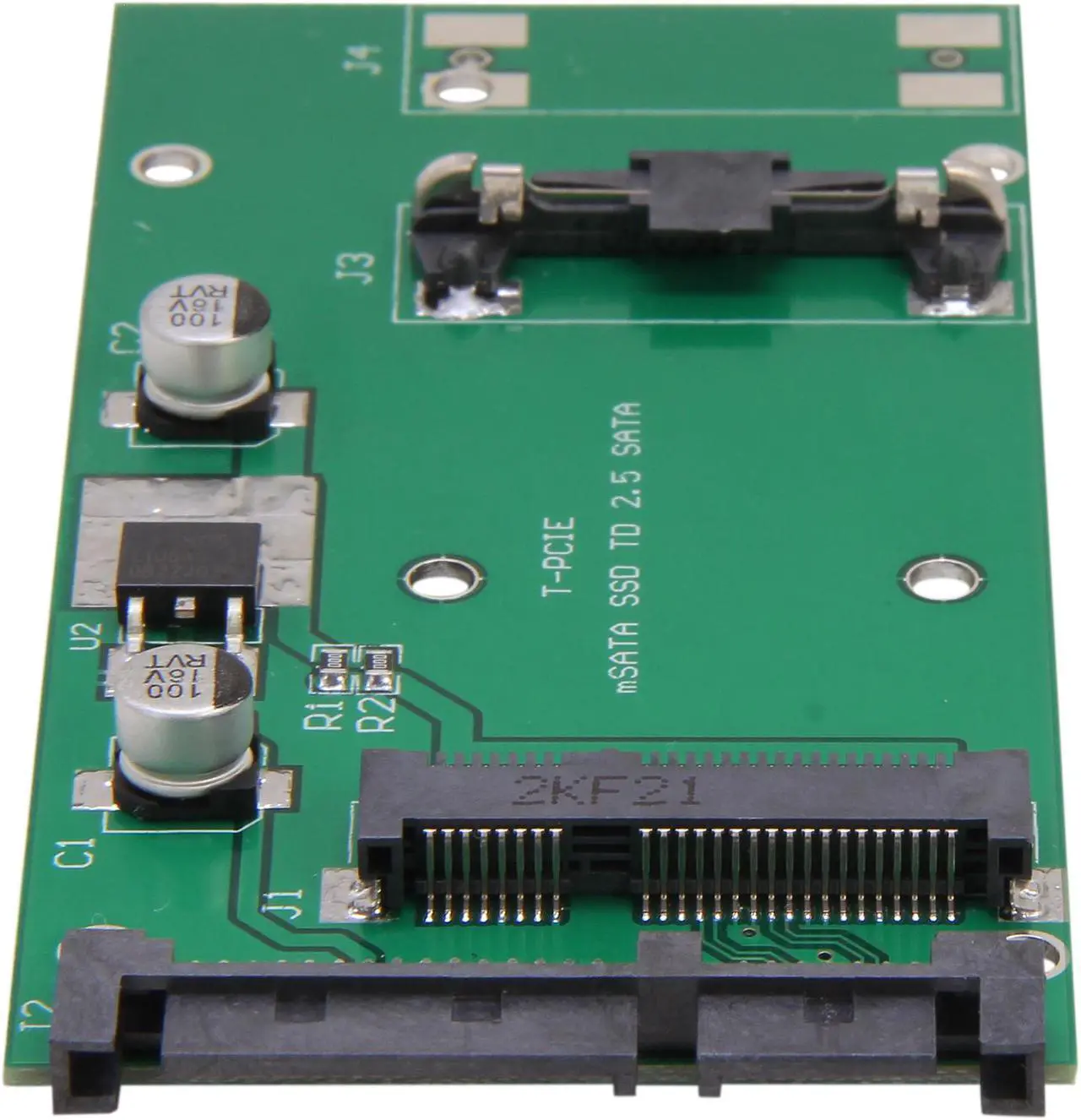 Alt view image 3 of 4 - SYBA SI-ADA40066 50mm (1.8") mSATA SSD to 2.5" SATA Converter Adapter