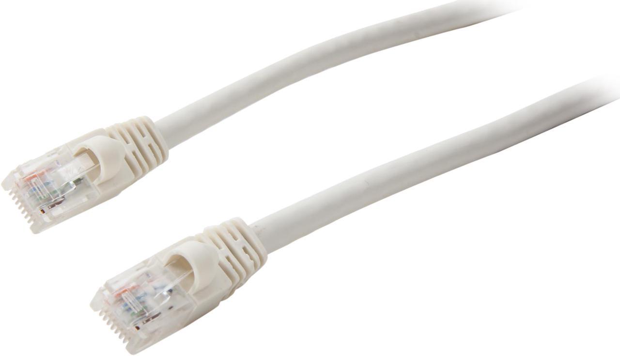 Link Depot C6M-50-WHB 50 ft. Cat 6 White Network Cable