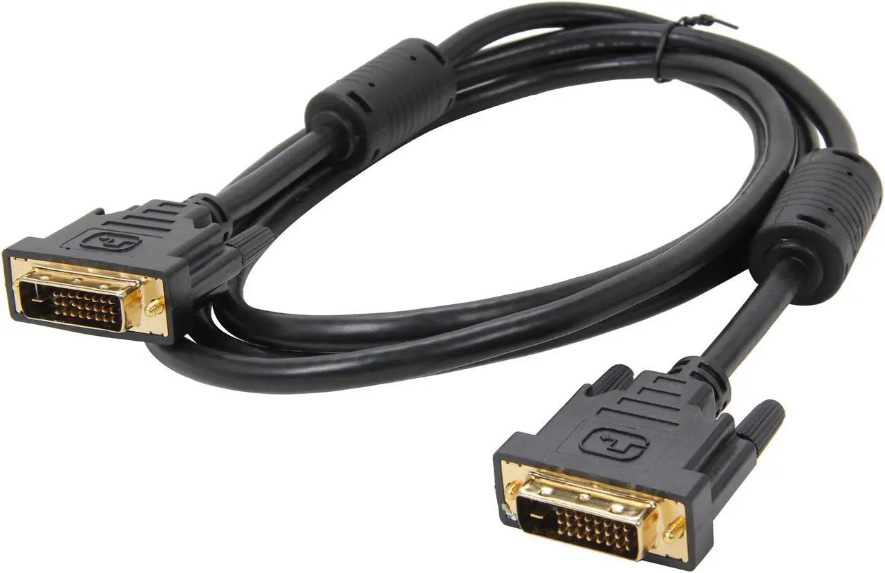 Alt view image 2 of 3 - Link Depot DVI-6-DD Black DVI 24-Pin (Others Also Call 25-Pin or 24+1-Pin) DVI-D Male to DVI-D Male Dual Link Cable