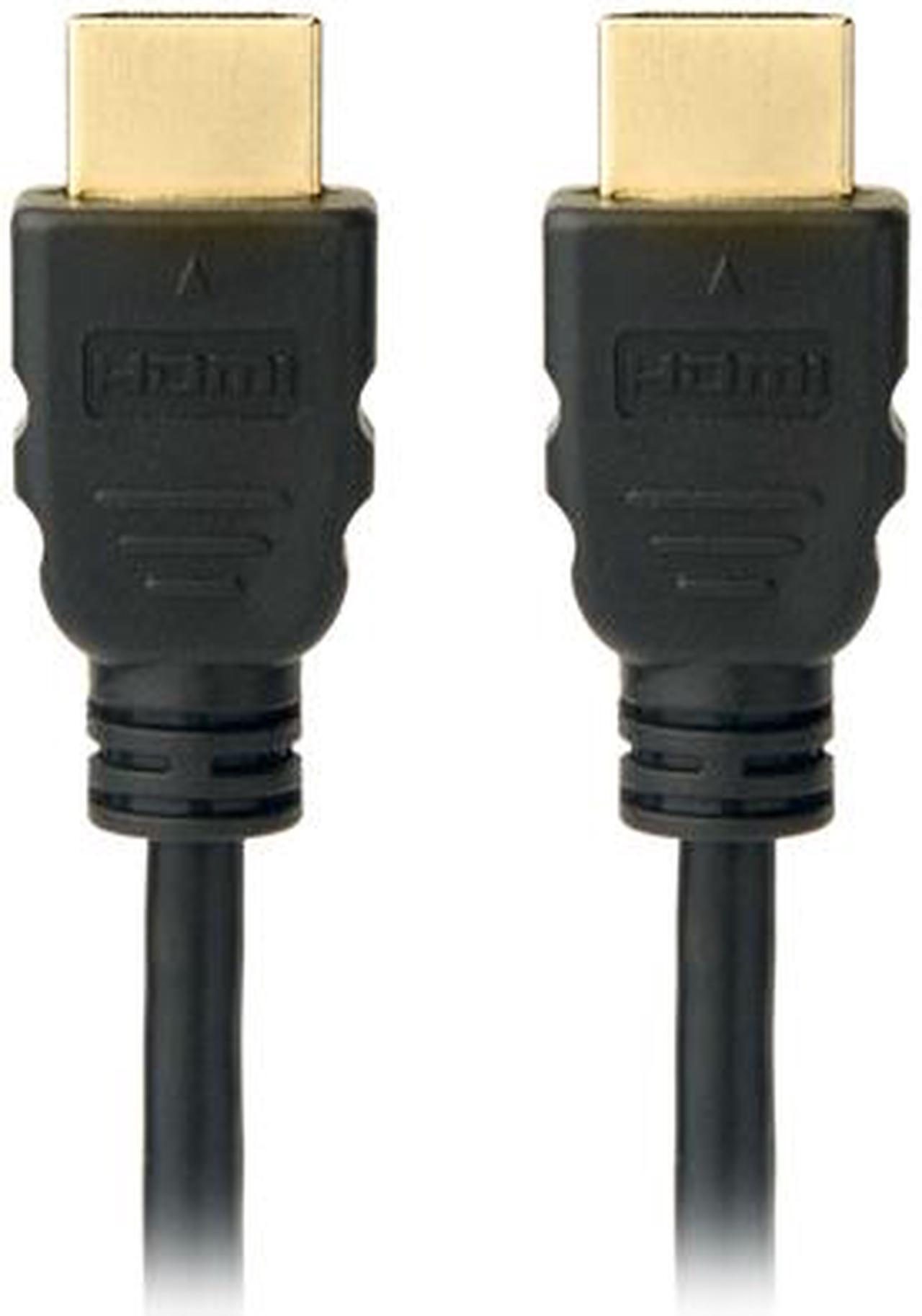 Alt view image 2 of 9 - Omni Gear HDMI-3-HDMI 10 ft. Black HDMI to HDMI 2.0 Cable (4K Ultra HD) Male to Male