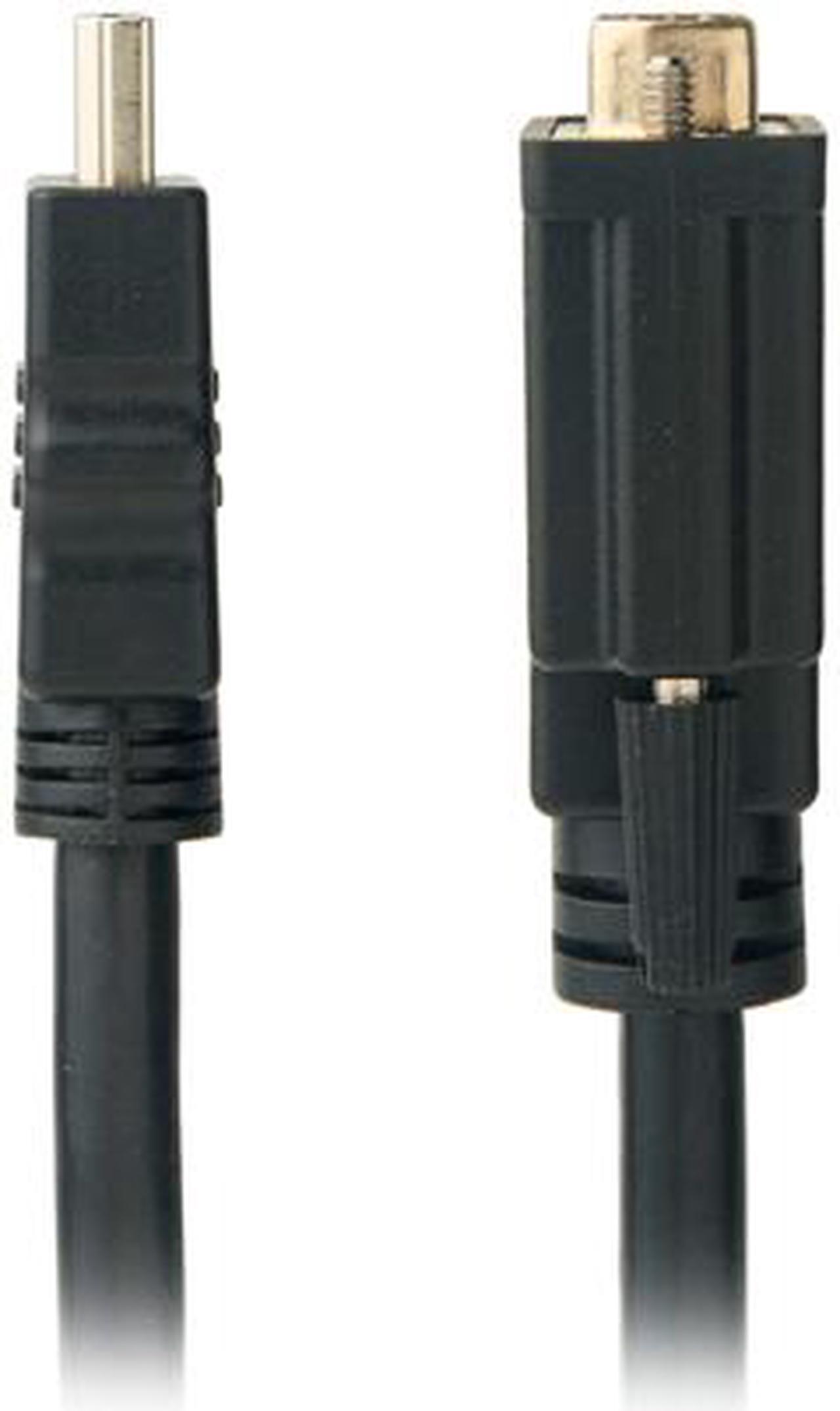 Alt view image 3 of 9 - Omni Gear DVI-3-HDMI 10 ft. Black HDMI to DVI Cable, Black Male to Male