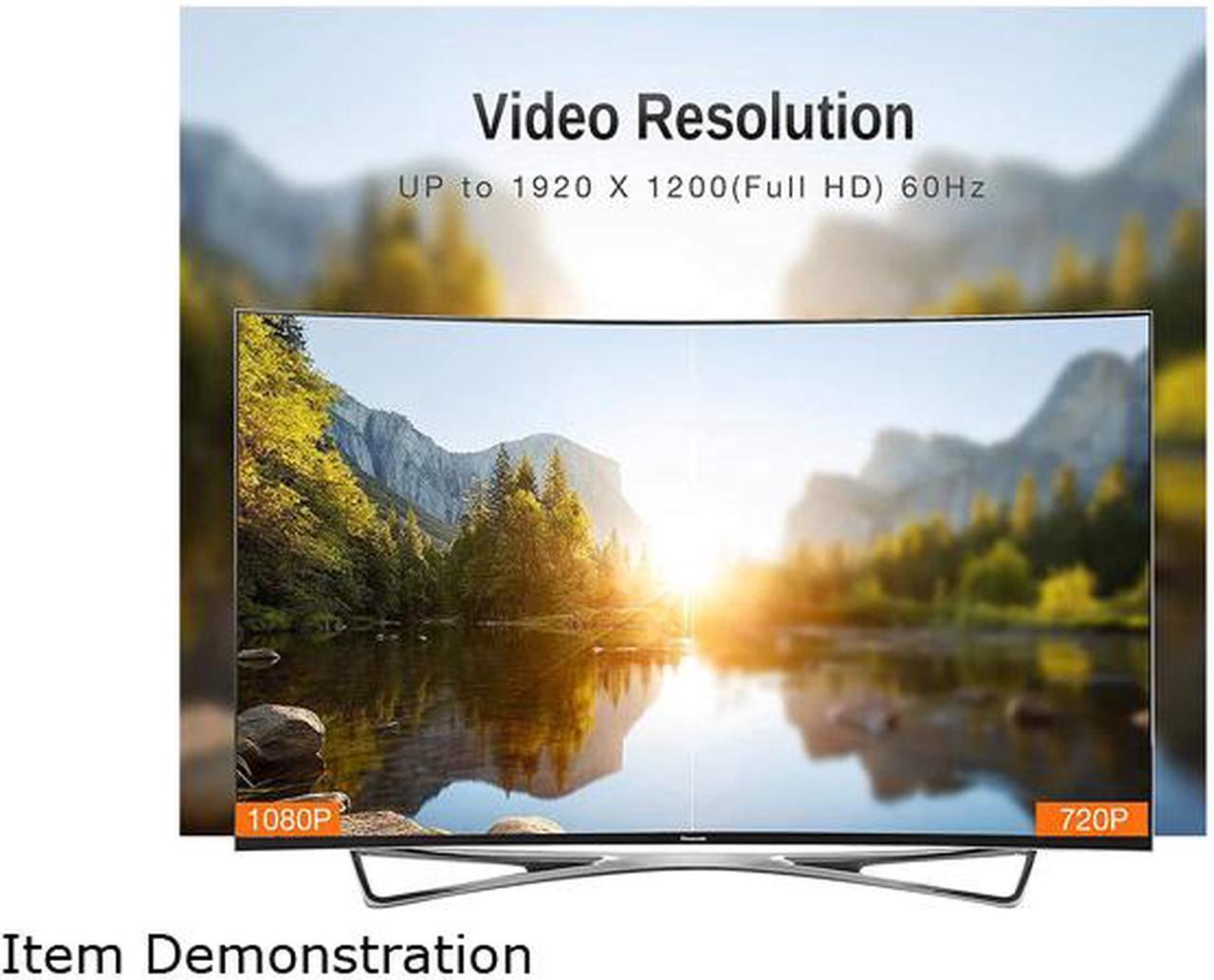 Alt view image 9 of 9 - Omni Gear DVI-3-HDMI 10 ft. Black HDMI to DVI Cable, Black Male to Male