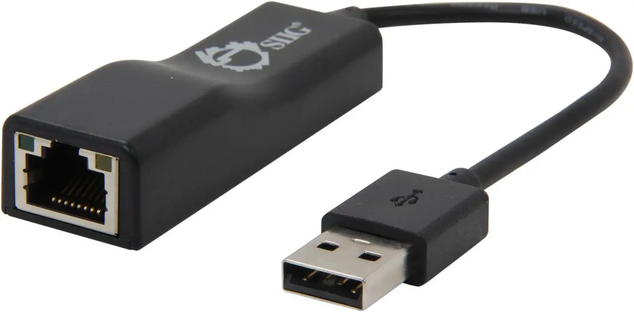 Main image of SIIG JU-NE0012-S1 USB 2.0 Fast Ethernet Adapter