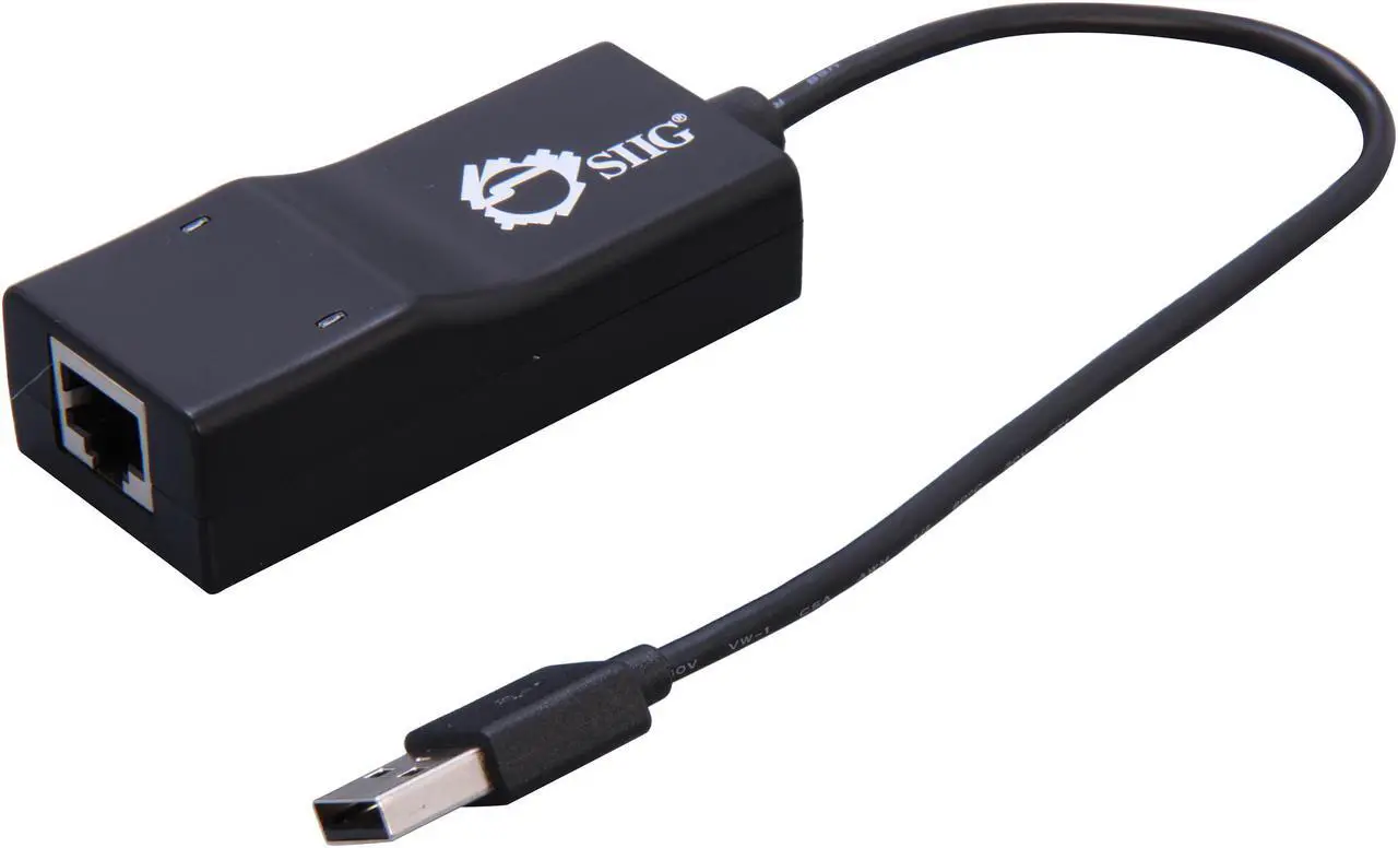 Main image of SIIG JU-NE0111-S1 USB 2.0 Gigabit Ethernet - OEM