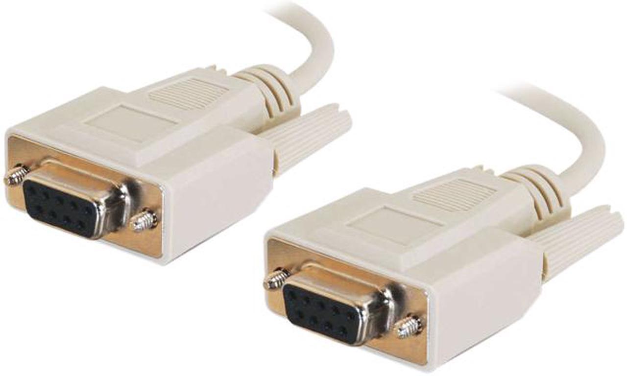 Cables To Go Model 3046 15ft. DB9 Null Modem Cable Female to Female