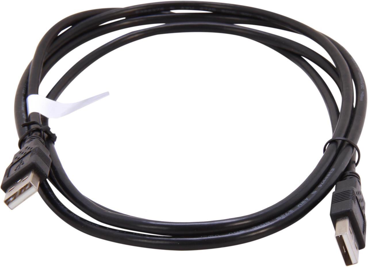 Alt view image 2 of 3 - C2G/Cables To Go 28106 2m USB 2.0 A/A Cable Black