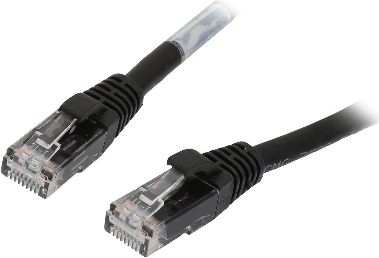 C2G 27151 3ft Cat6 550 MHz Snagless Patch Cable - Black