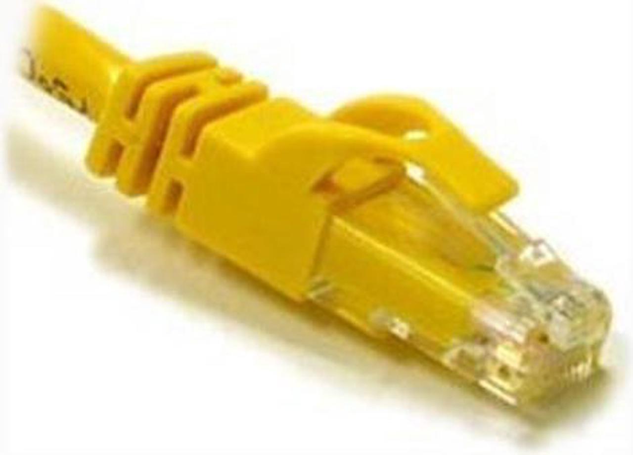 C2G 27195 Cat6 Cable - Snagless Unshielded Ethernet Network Patch Cable, Yellow (25 Feet, 7.62 Meters)