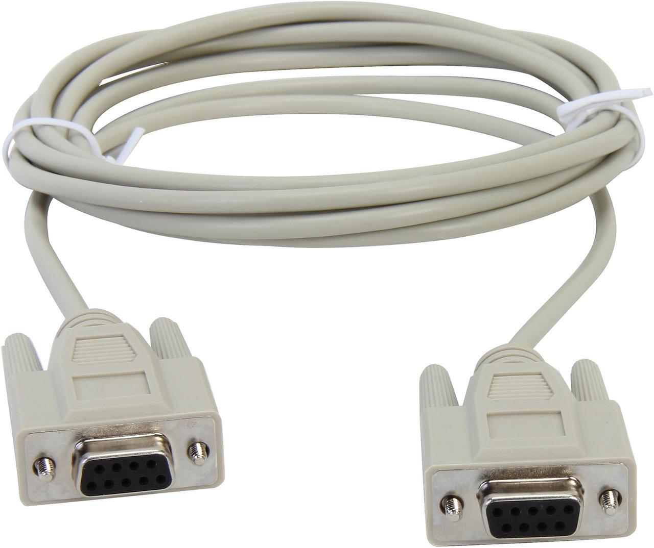 Alt view image 2 of 3 - C2G/Cables To Go 03045 10 ft. Db9 F/F Null Modem Cable