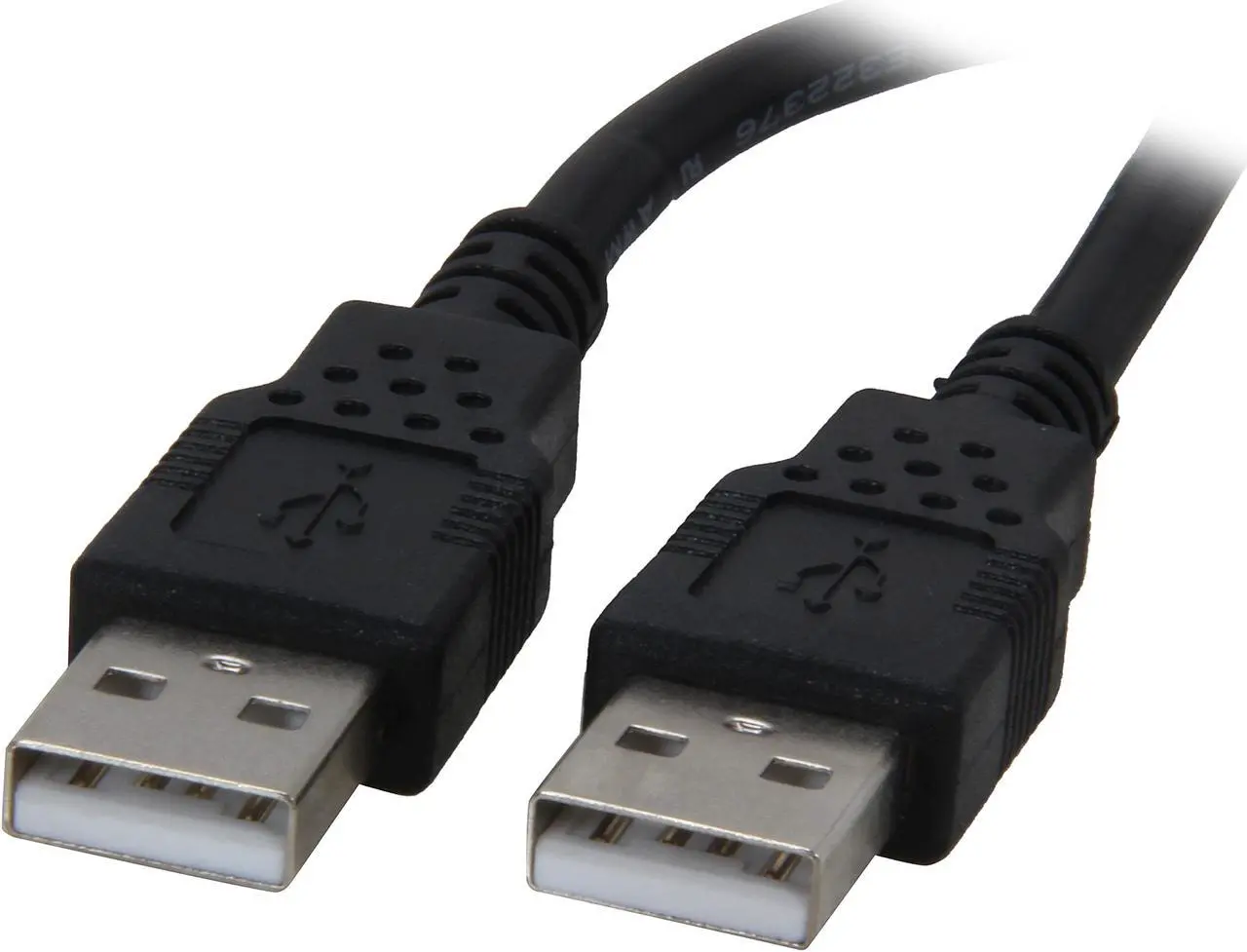 Main image of C2G 28105 USB Cable - USB 2.0 A Male to A Male Cable, Black (3.3 Feet, 1 Meter)