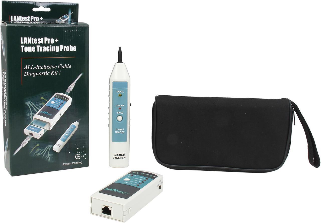 Alt view image 10 of 10 - C2G/Cables To Go 26847 LANtest Pro Remote Network Cable Tester with Tone and Probe