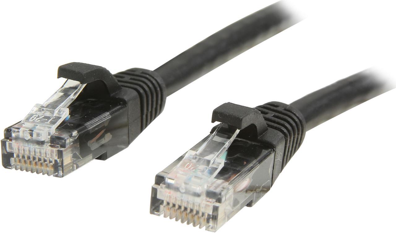 C2G 27157 Cat6 Cable - Snagless Unshielded Ethernet Network Patch Cable, Black (100 Feet, 30.48 Meters)