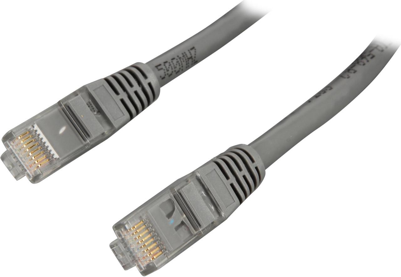 C2G 27137 Cat6 Cable - Snagless Unshielded Ethernet Network Patch Cable, Gray (100 Feet, 30.48 Meters)