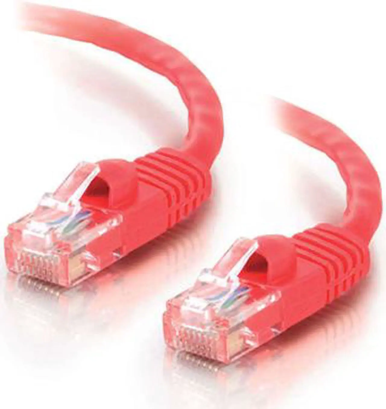 Main image of C2G 20088 Cat5e Cable - Snagless Unshielded Ethernet Network Patch Cable, Red (50 Feet, 15.24 Meters)