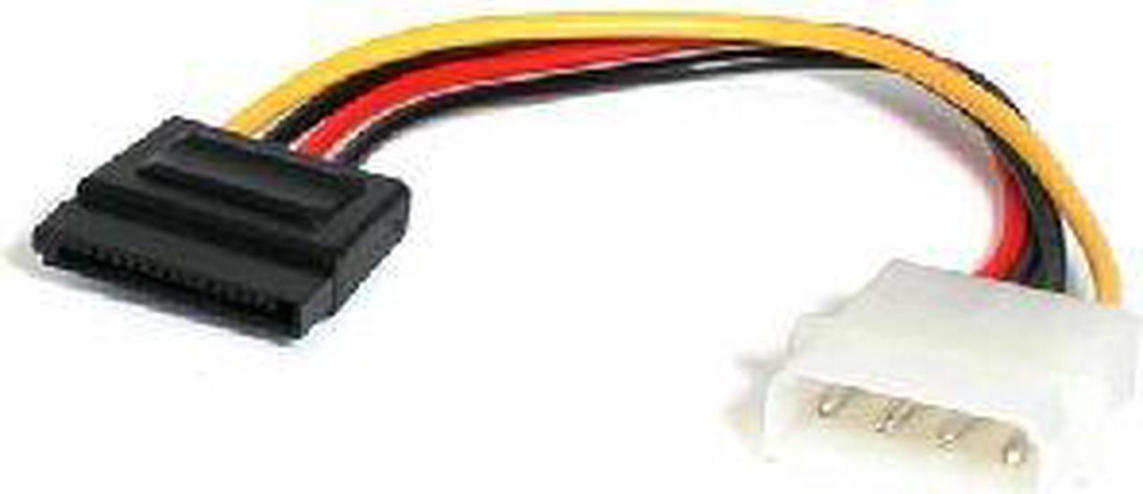 StarTech 6" 4 Pin Molex to SATA Power Cable Adapter SATAPOWADAP