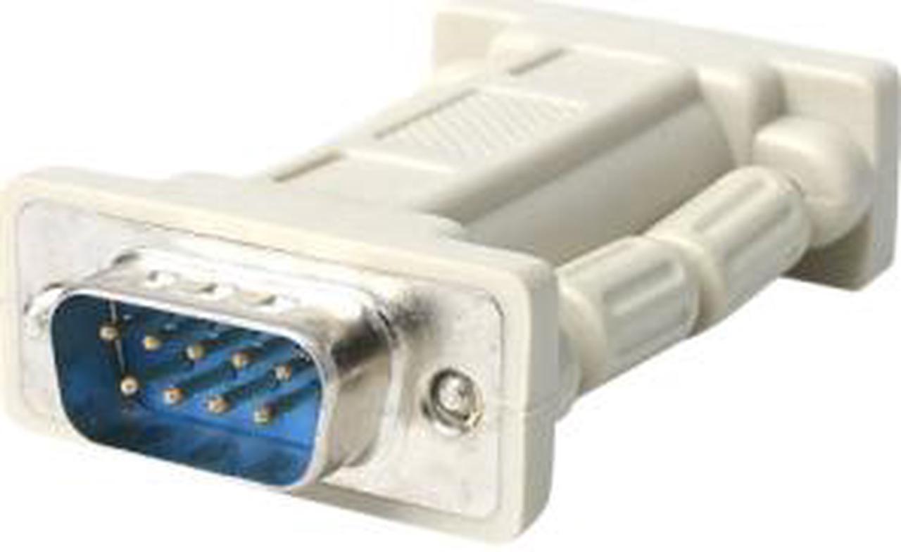 StarTech.com NM9MF Null Modem Adapter DB9 Male to DB9 Female