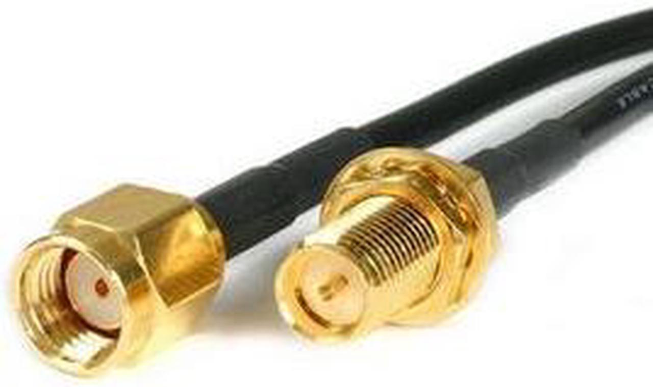 StarTech.com RPSMA10MF 10 ft. RP-SMA to SMA Wireless Antenna Adapter Cable