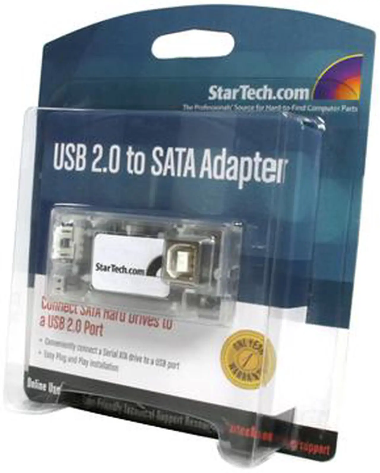 Alt view image 4 of 5 - StarTech.com USB2SATA USB 2.0 to SATA adapter