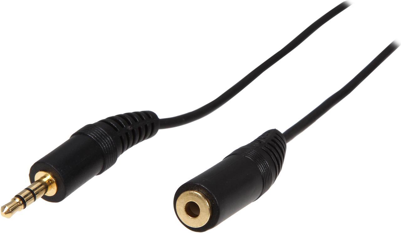 StarTech.com MU6MF 6 ft. Stereo Extension Cable 3.5mm Male to 3.5mm Female Male to Female