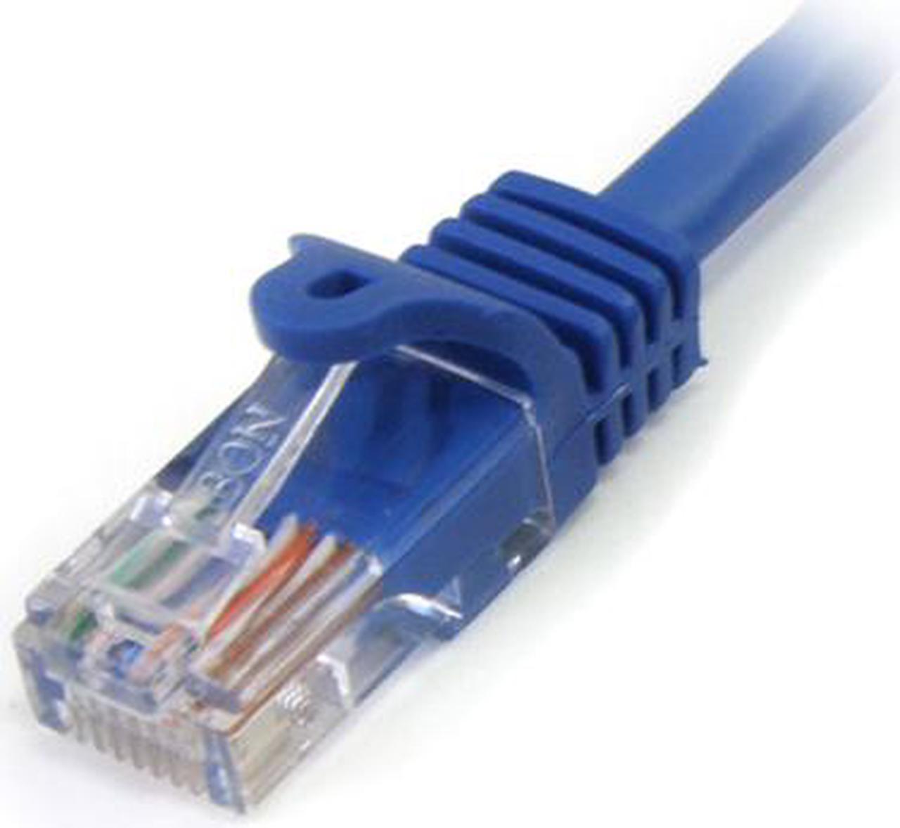 StarTech.com RJ45PATCH50 50 ft. Cat 5E Blue Snagless UTP Patch Cable