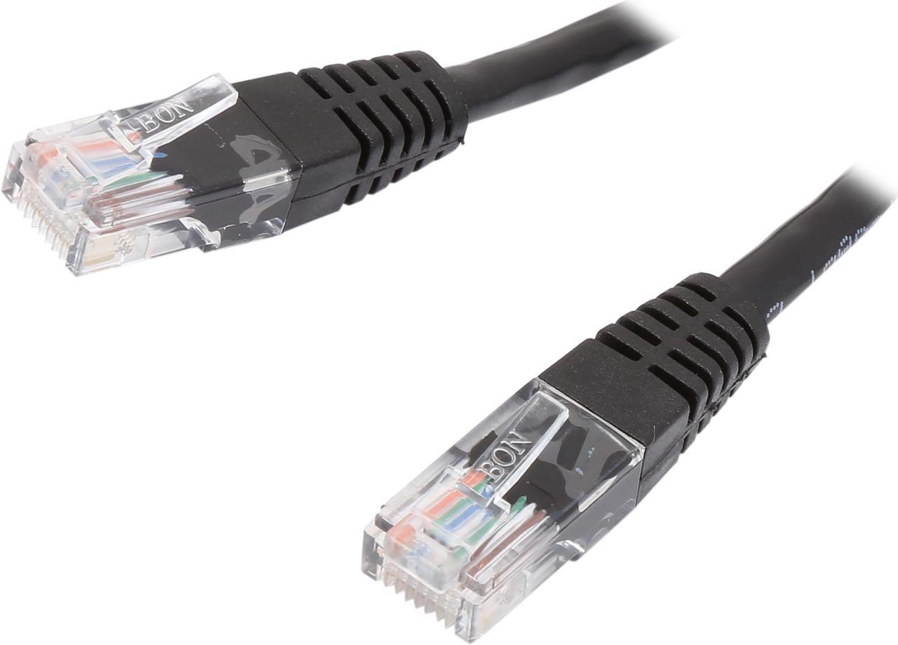 StarTech.com M45PATCH25BK 25 ft. Cat 5E Black UTP Patch Cable