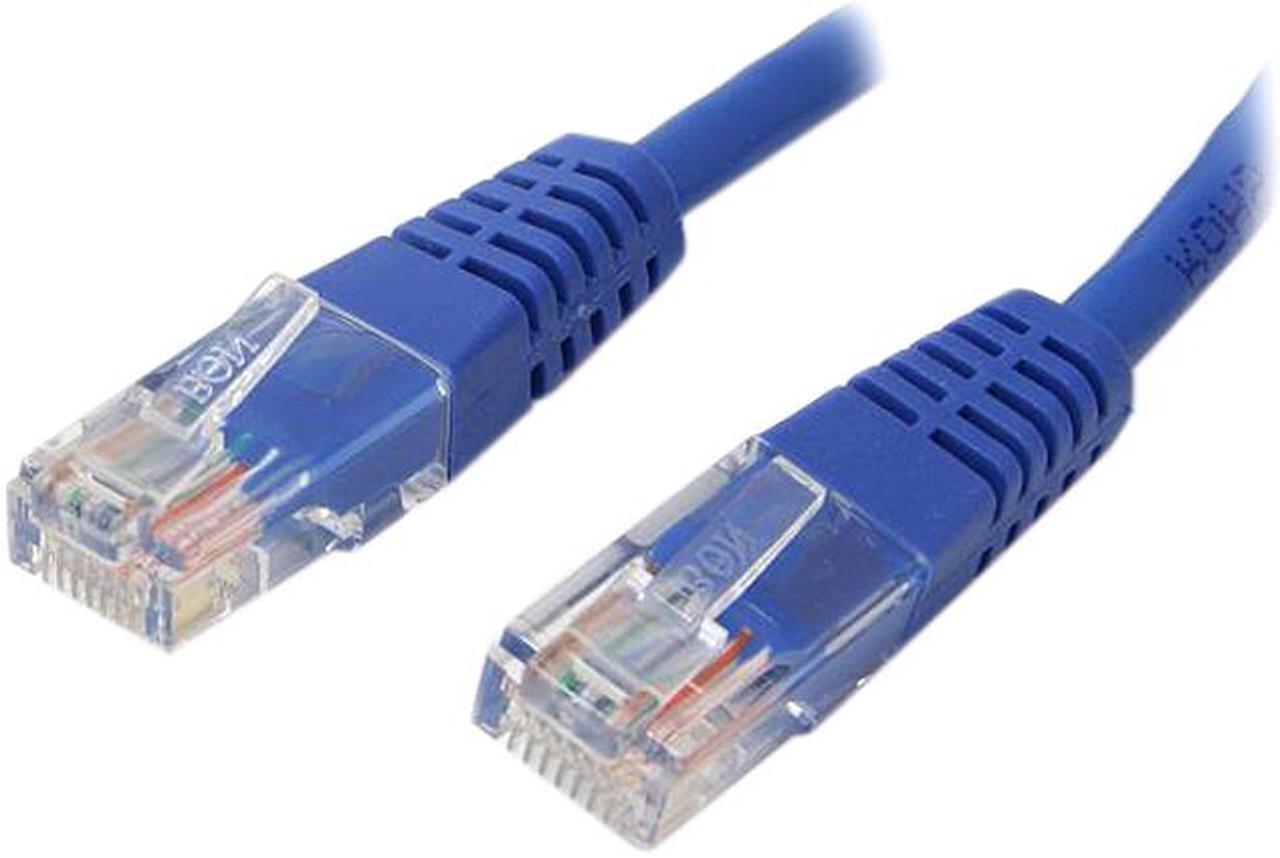 StarTech.com M45PATCH50BL 50 ft. Cat 5E Blue UTP Patch Cable