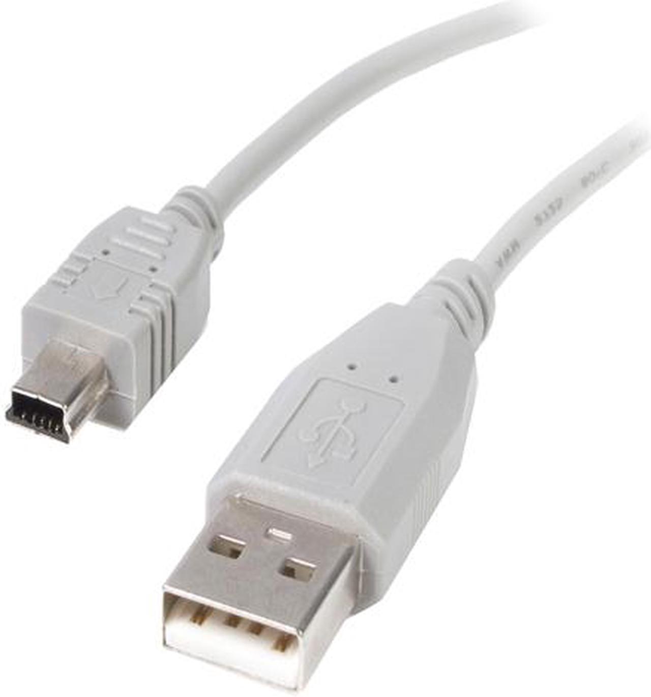 StarTech.com USB2HABM3 Gray USB Cable for Canon, Sony, & Hewlett Packard Digital Camera