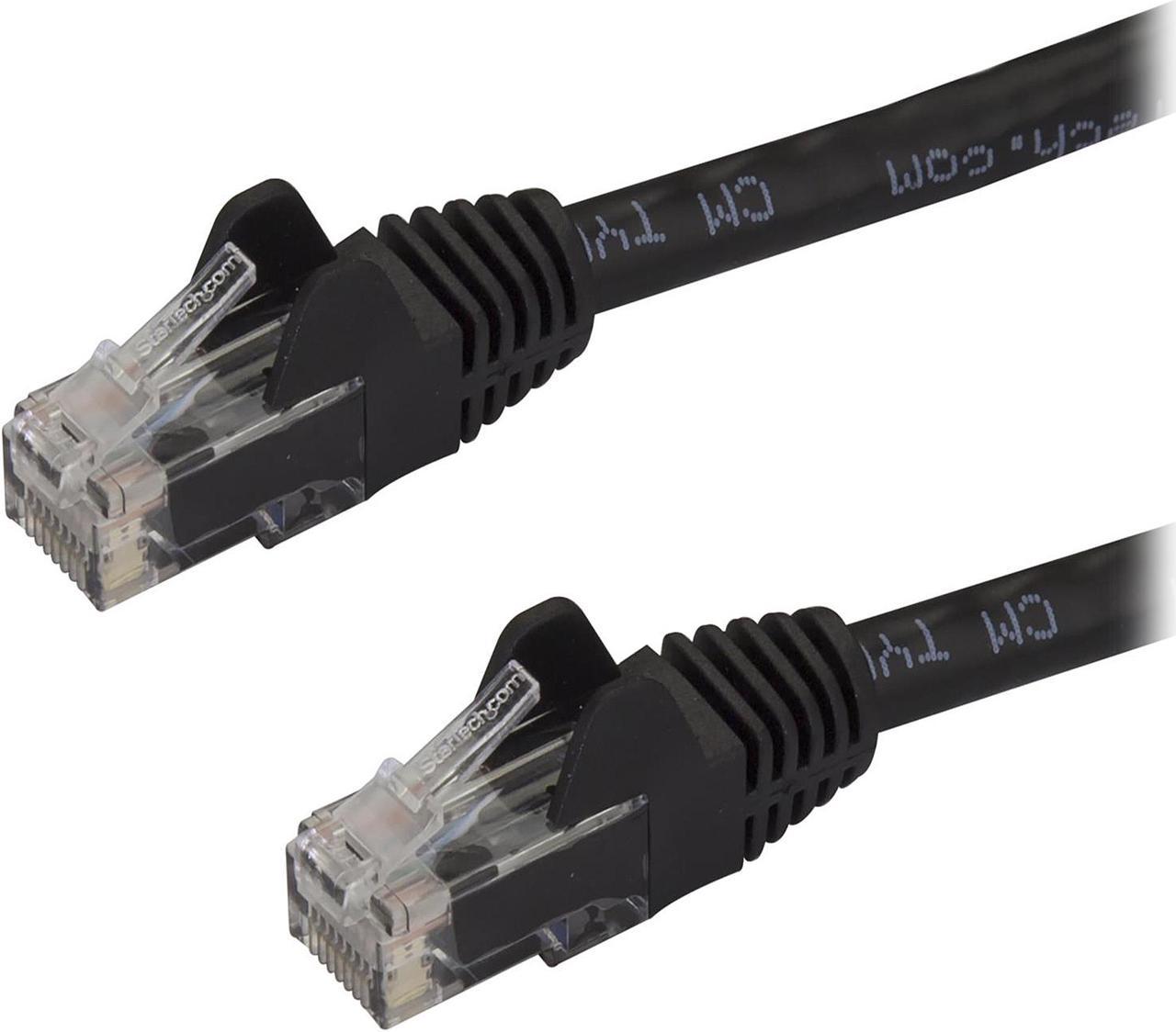 StarTech.com N6PATCH7BK 7 ft. Cat 6 Black Network Cable