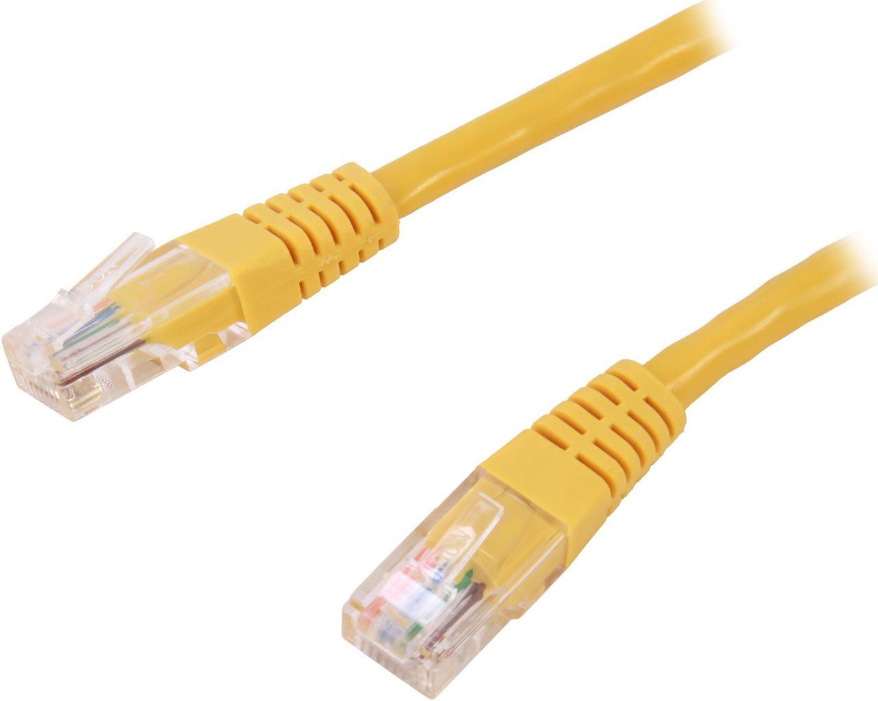 StarTech.com M45PATCH3YL 3 ft. Cat 5E Yellow Network Cable