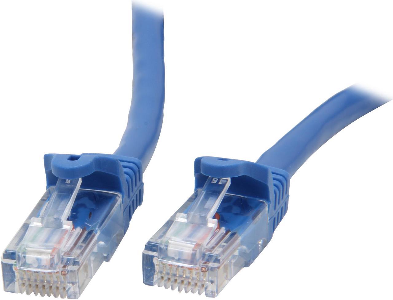 StarTech.com RJ45PATCH4 4 ft. Cat 5E Blue Network Cable