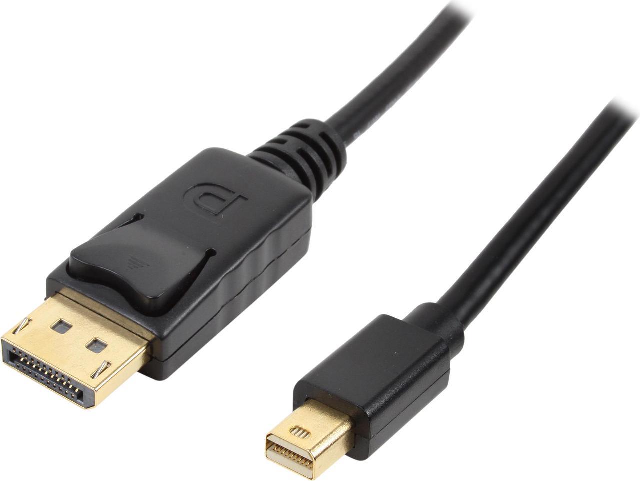 StarTech.com MDP2DPMM6 6 ft Mini DisplayPort to DisplayPort 1.2 Adapter Cable M/M - DisplayPort 4k with HBR2 support - 6 feet Mini DP to DP Cable