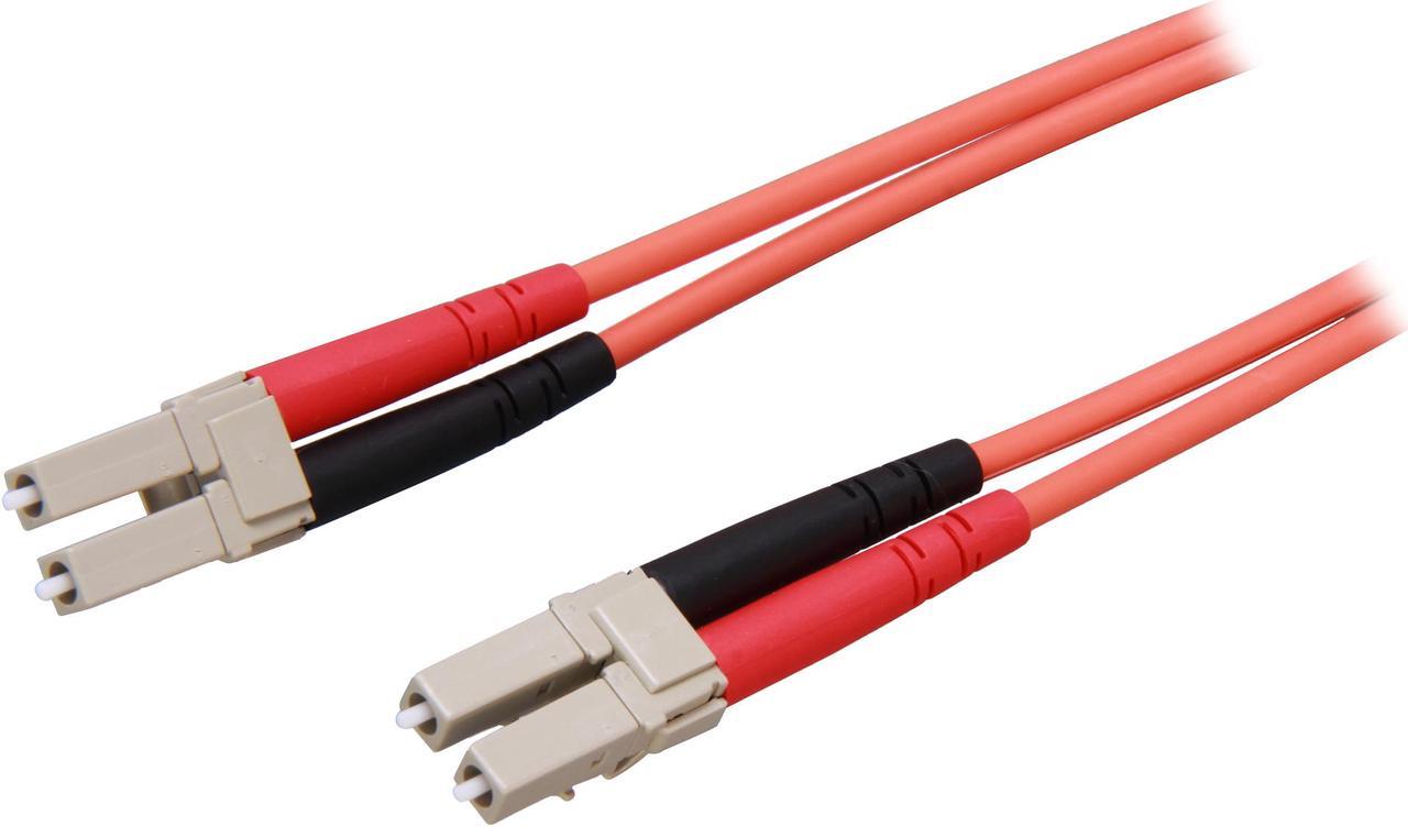 StarTech.com FIBLCLC3 9.84 ft. Multimode 62.5/125 Duplex Fiber Patch Cable LC - LC