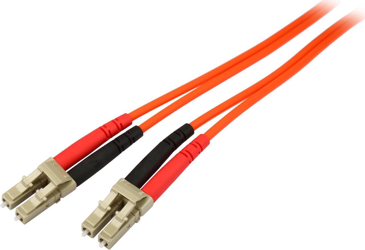 StarTech.com FIBLCLC2 6.56 ft. Multimode 62.5/125 Duplex Fiber Patch Cable LC - LC