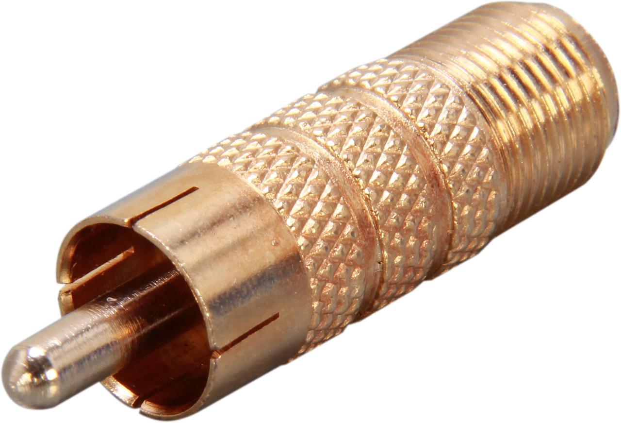 StarTech.com RCACOAXMF No RCA to F Type Coaxial Adapter M/F