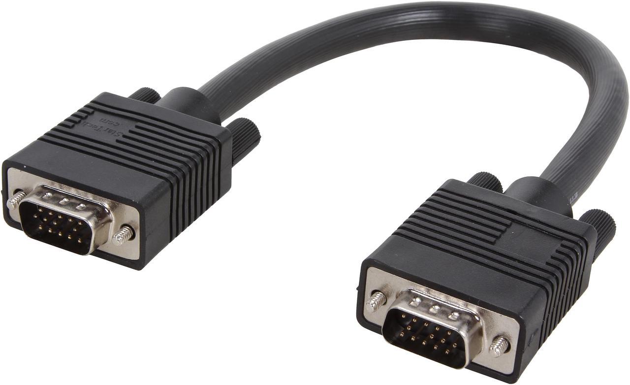 StarTech.com MXT101MMHQ1 1 ft. Coax High Resolution VGA Monitor Cable - HD15 M/M