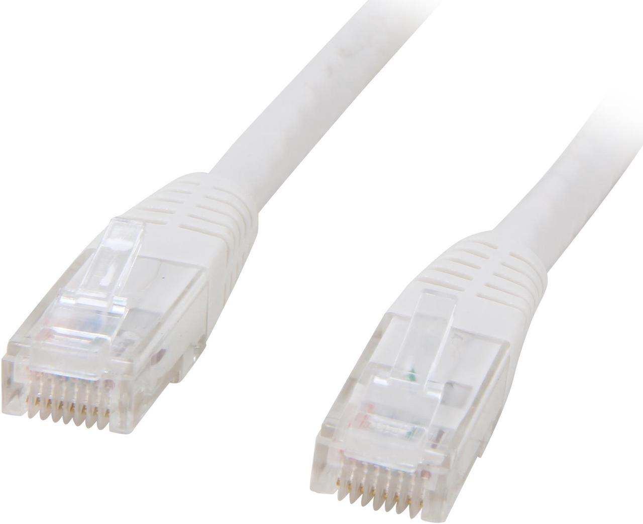 StarTech.com C6PATCH8WH 8 ft. Cat 6 White Molded UTP Patch Cable ETL Verified