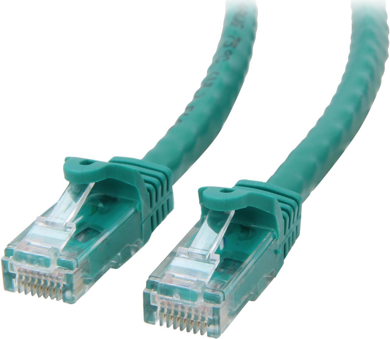 StarTech.com N6PATCH3GN 3 ft Green Snagless Cat6 UTP Patch Cable - ETL Verified