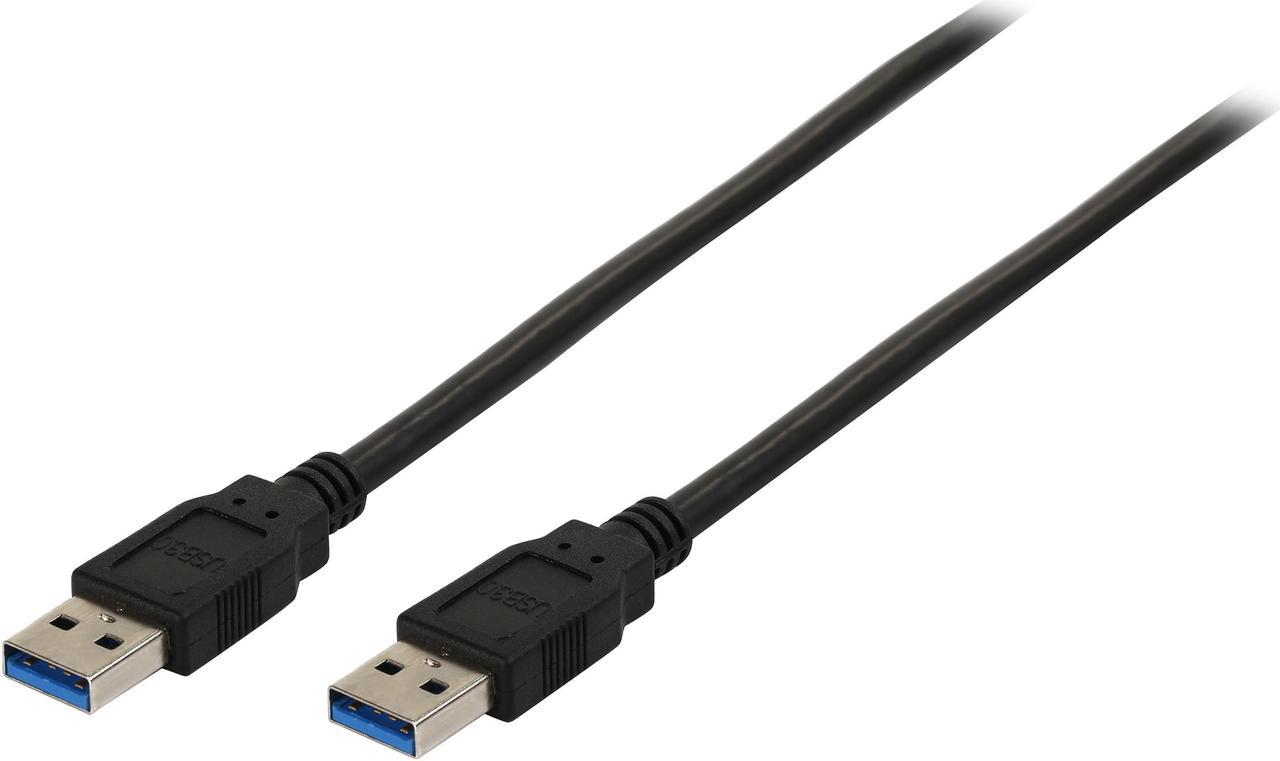 StarTech.com USB3SAA6BK Black Black SuperSpeed USB 3.0 Cable A to A - M/M