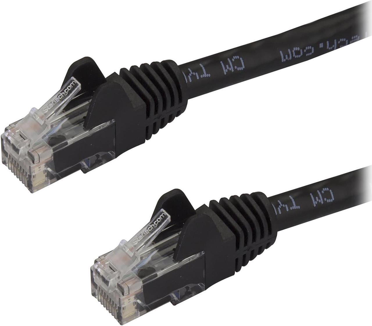 StarTech.com N6PATCH3BK 3 ft. Cat 6 Black Patch Cable