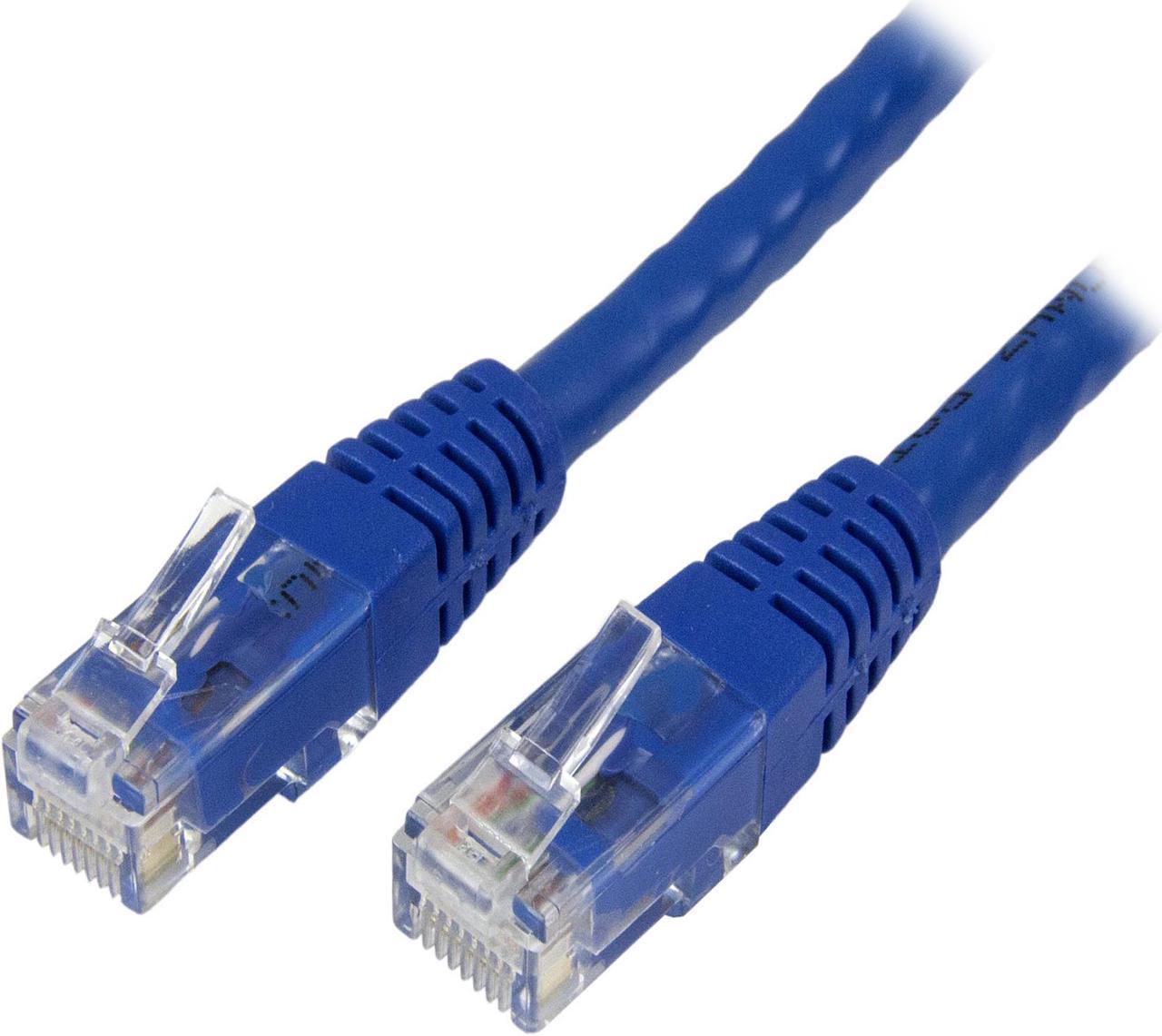 StarTech.com C6PATCH7BL 7 ft. Cat 6 Blue Molded UTP Patch Cable