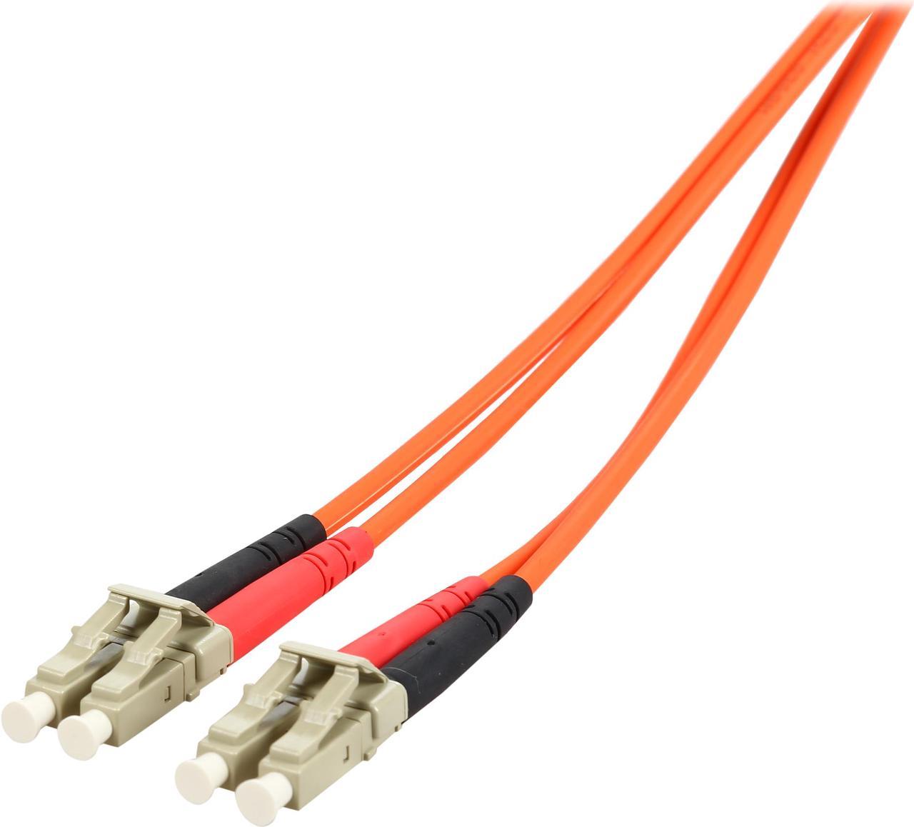 StarTech.com 50FIBLCLC2 6.56 ft. Multimode 50/125 Duplex Fiber Patch Cable LC - LC