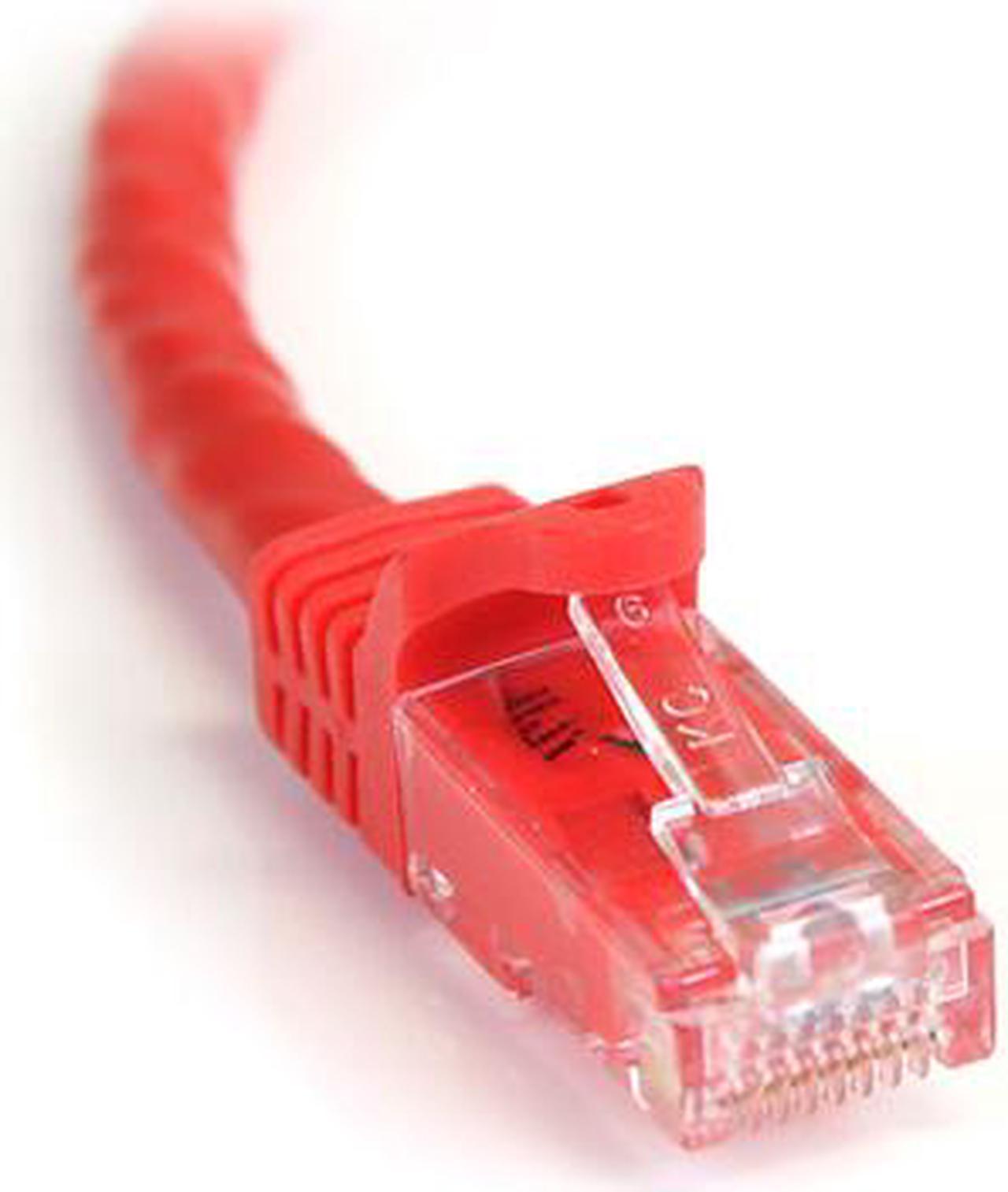 StarTech.com N6PATCH100RD 99.97 ft. (30.48 m) Cat 6 Red Snagless UTP Patch Cable - ETL Verified