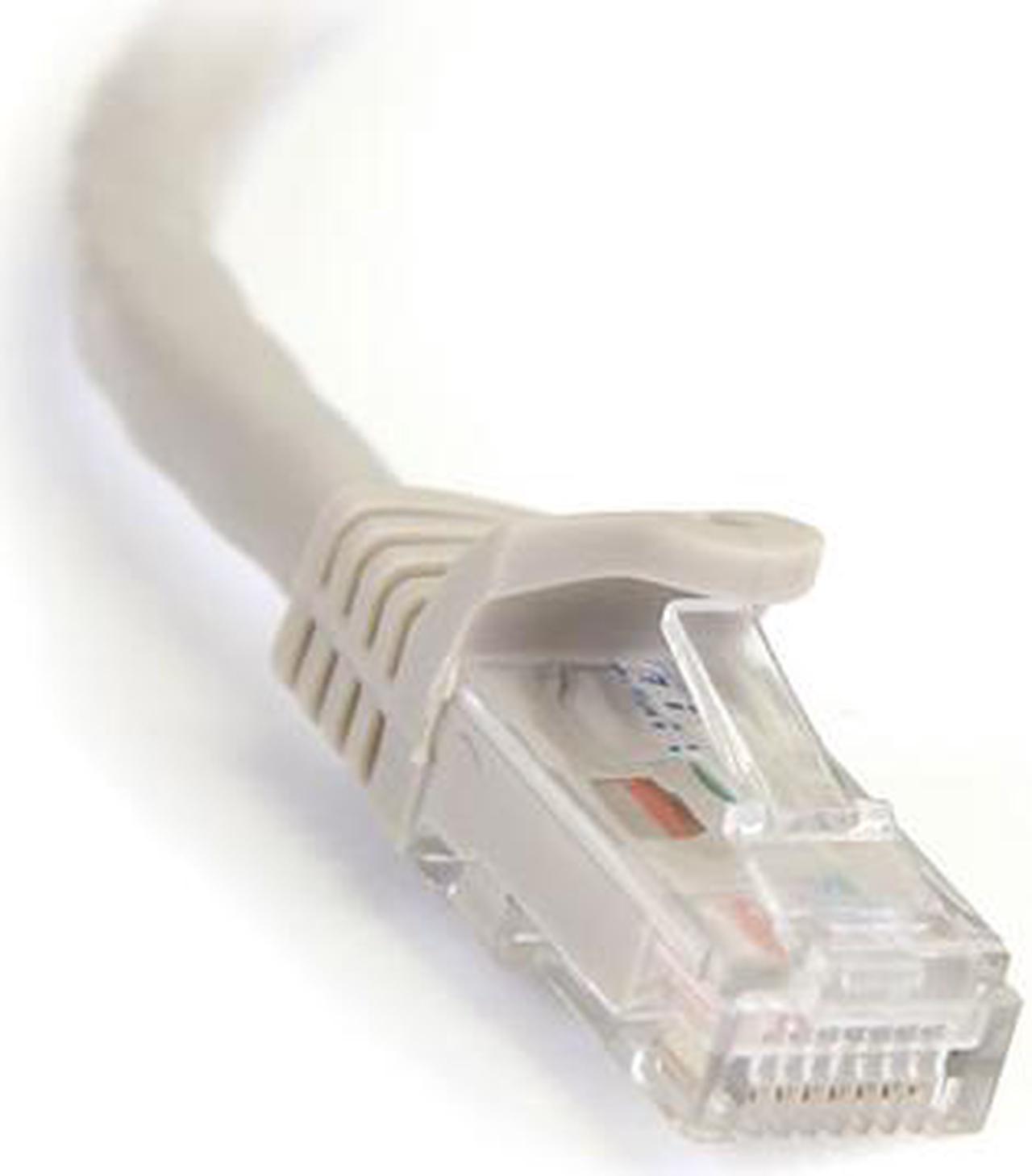 StarTech.com N6PATCH35GR 34.99 ft. (10.67 m) Cat 6 Gray Snagless UTP Patch Cable - ETL Verified