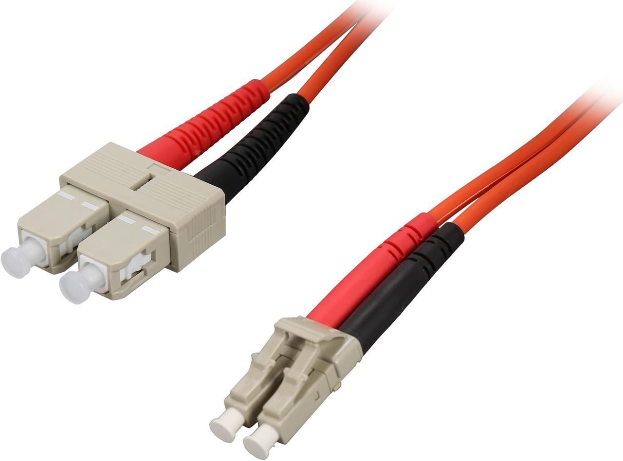 StarTech.com FIBLCSC2 2m Multimode 62.5/125 Duplex Fiber Patch Cable