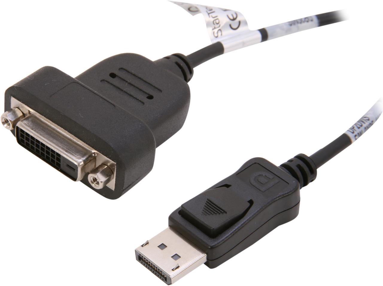 StarTech.com DP2DVIS DisplayPort To DVI Adapter - Active - 1920x1200 - DP to DVI - DisplayPort Adapter Converter