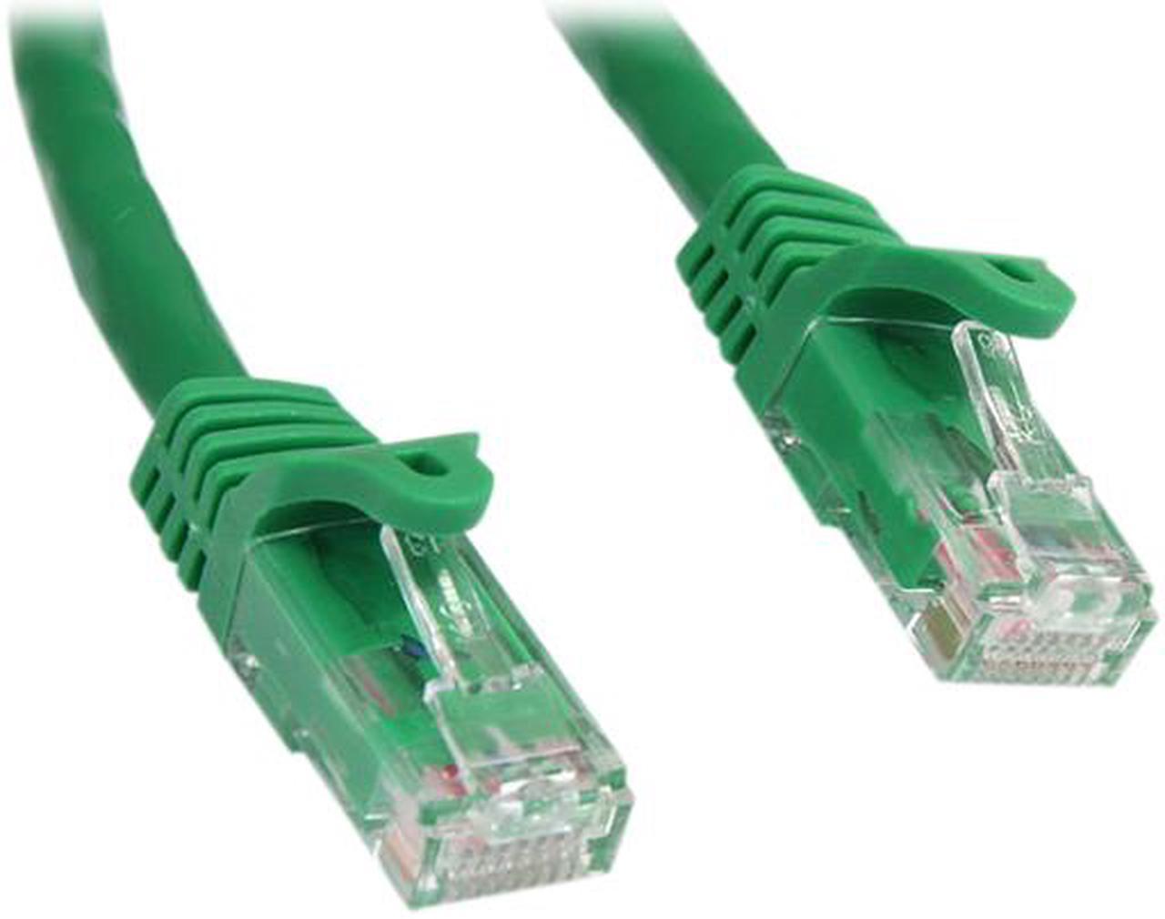 StarTech N6PATCH35GN 35 ft. Green  Snagless Cat6 UTP Patch Cable - ETL Verified